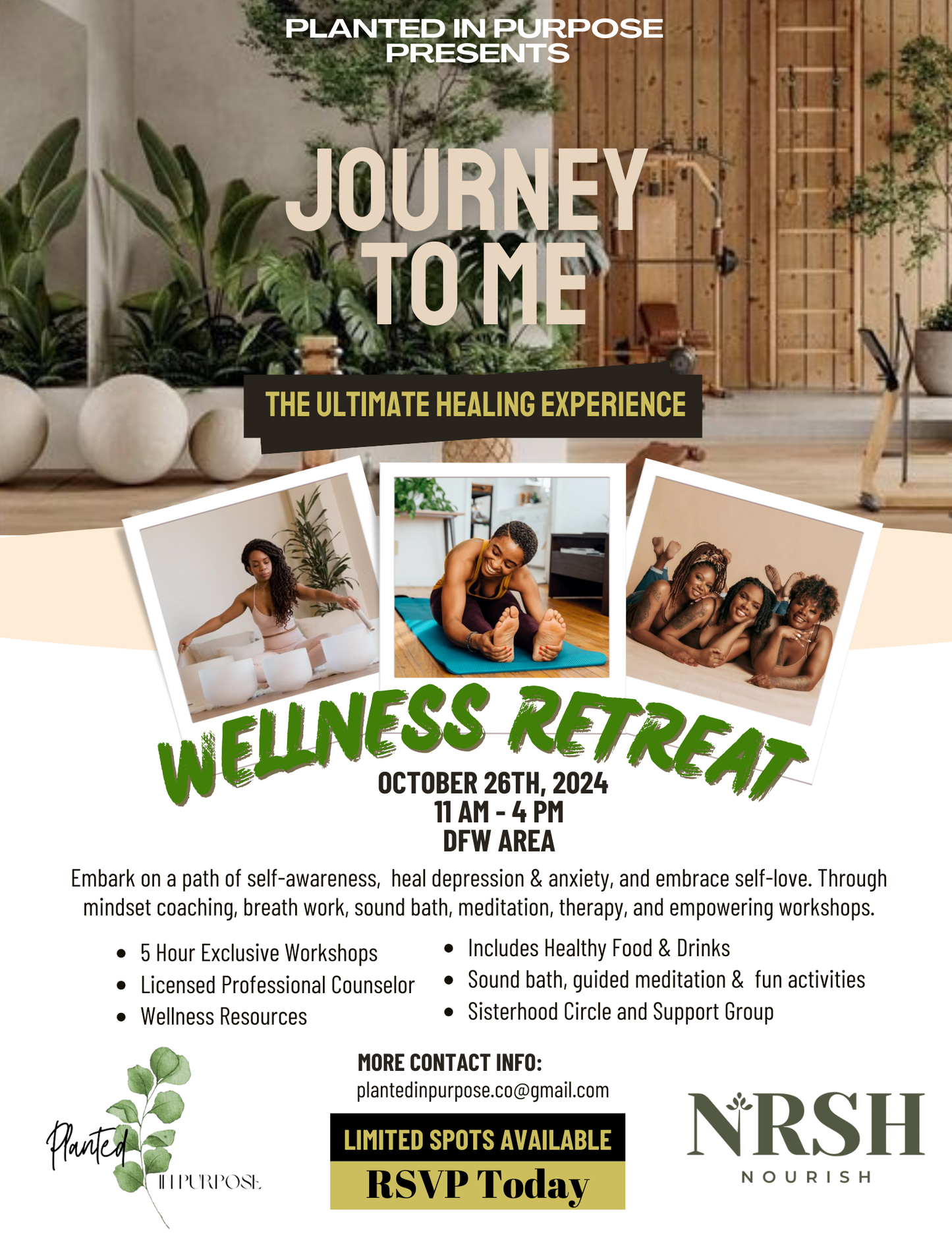 Journey to Me: Women's Wellness Retreat