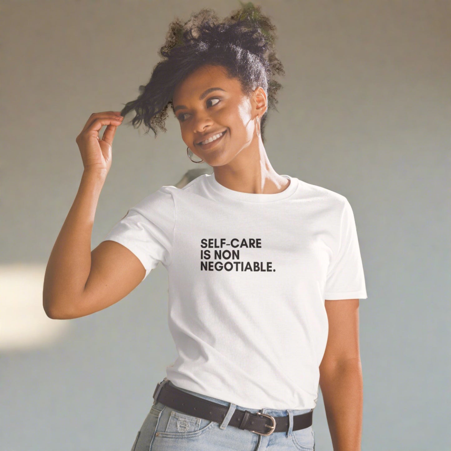 Self Care is Non Negotiable Graphic T-Shirt