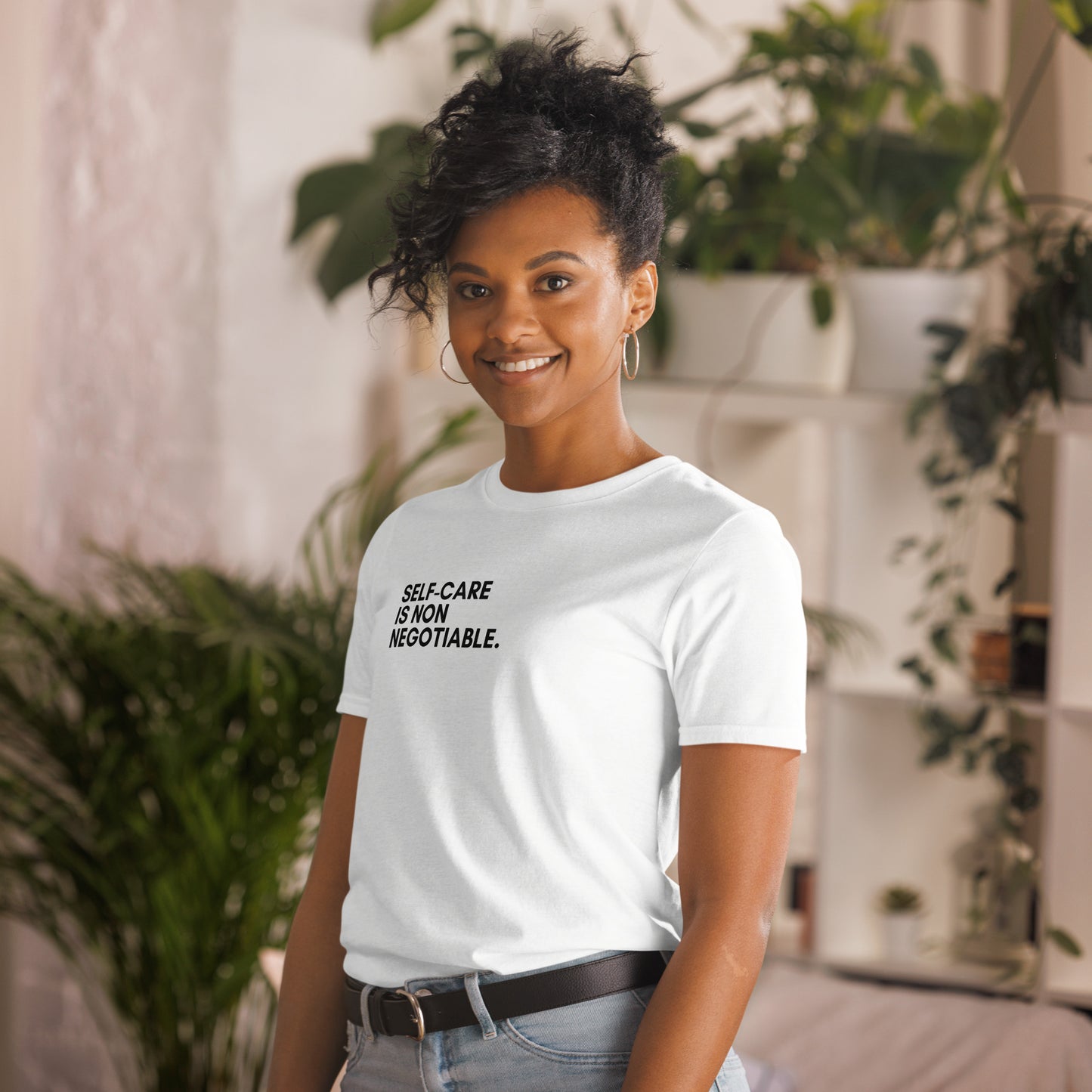 Self Care is Non Negotiable Graphic T-Shirt